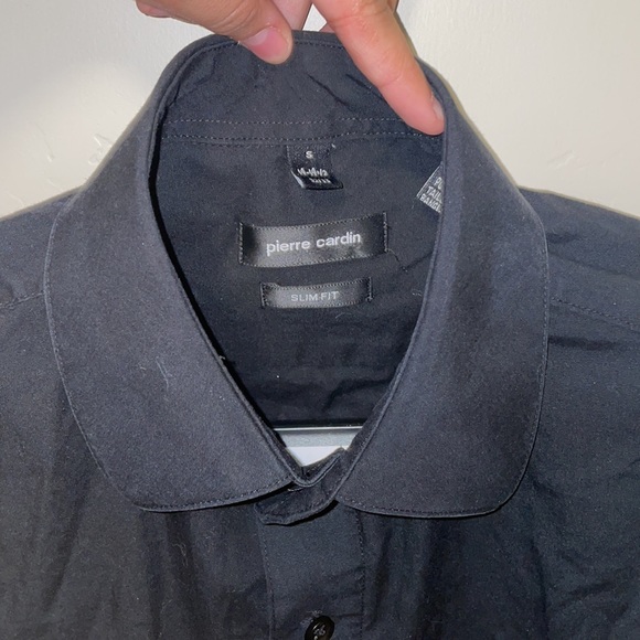 Brand (Pierre Cardin) Size(S) slim fit color (black) - Picture 2 of 3